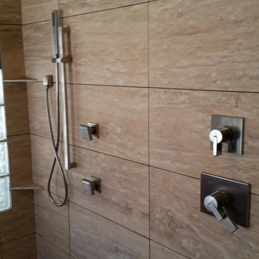 Shower fixture installation for Gas Line Repair in Elmira